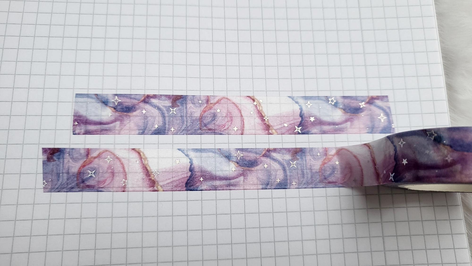 Washi Tape Lila Marmor